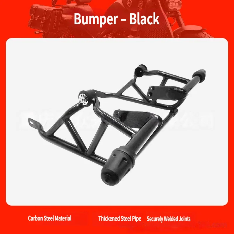 For cFMoto NK250 bumper anti-fall and anti-collision rubber head front guard bar motorcycle racing bar modification parts