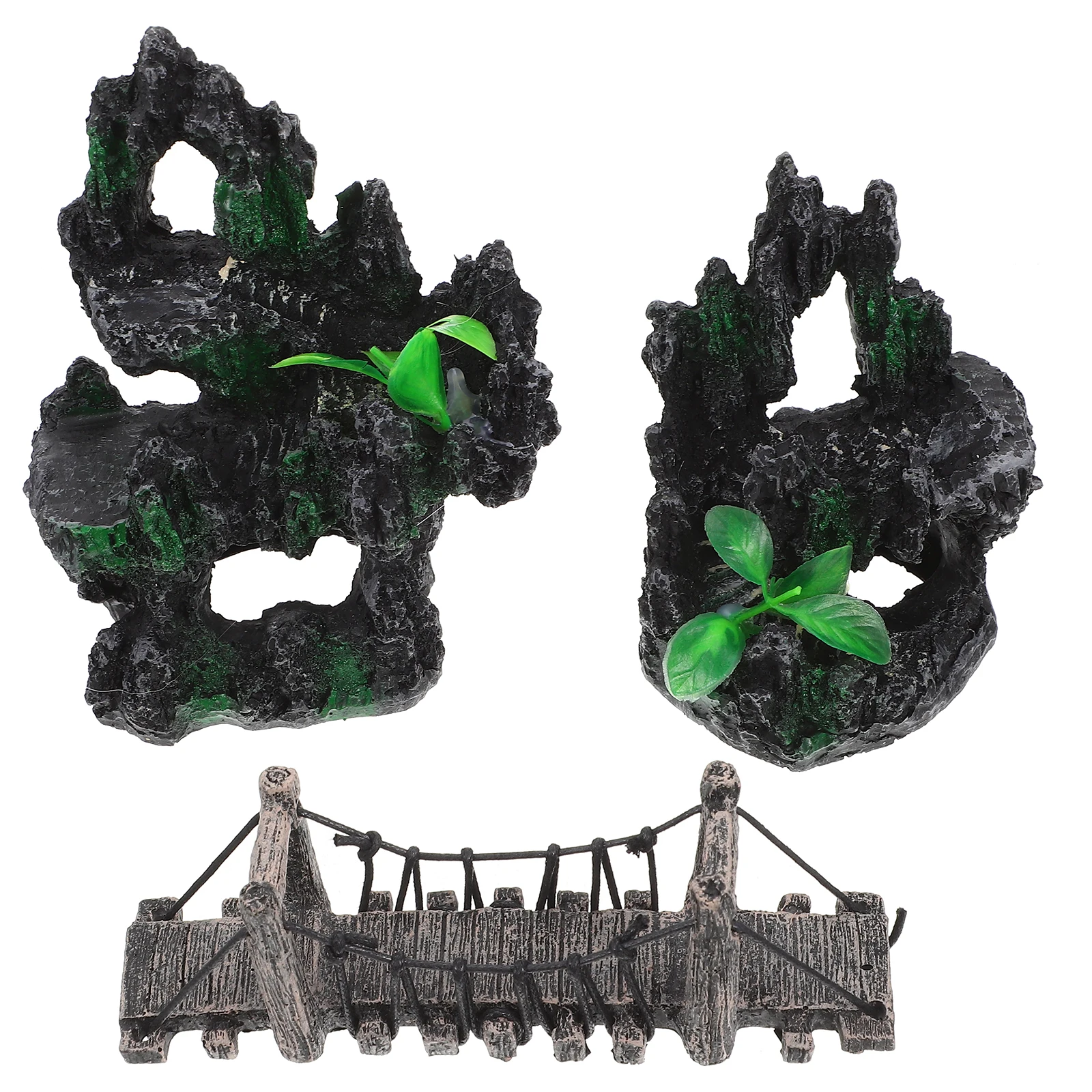 

Fish Tank Bridge Decor Resin Decoration Decorations Supplies Ornaments Aquarium Accessories