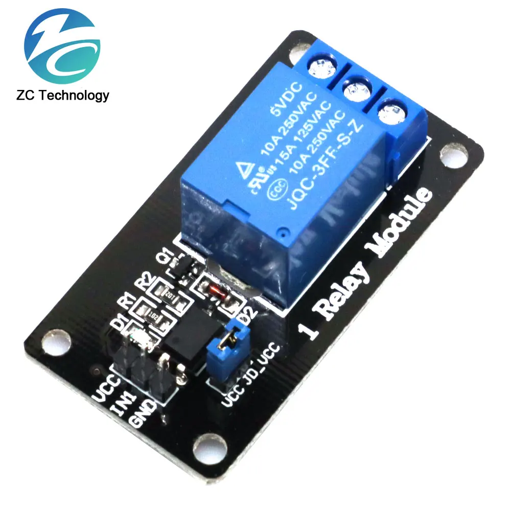 1/5/10PCS New One 1 Channel Isolated 5V Relay Module Coupling For Arduino PIC AVR DSP ARM