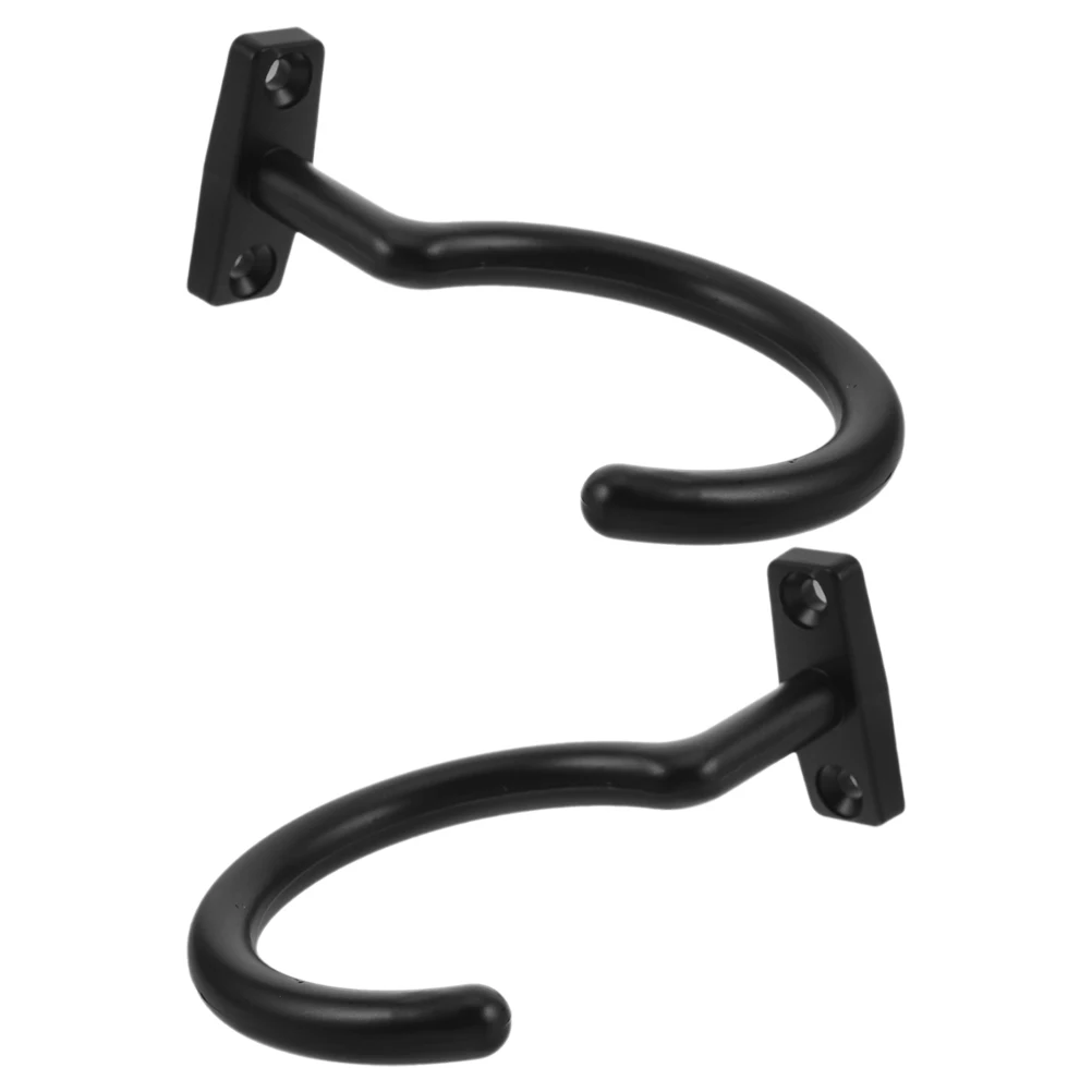 

2pcs Pool Table Hook Golden Iron Hooks for Storage Rack Holder Stable Installation Under Table Accessories