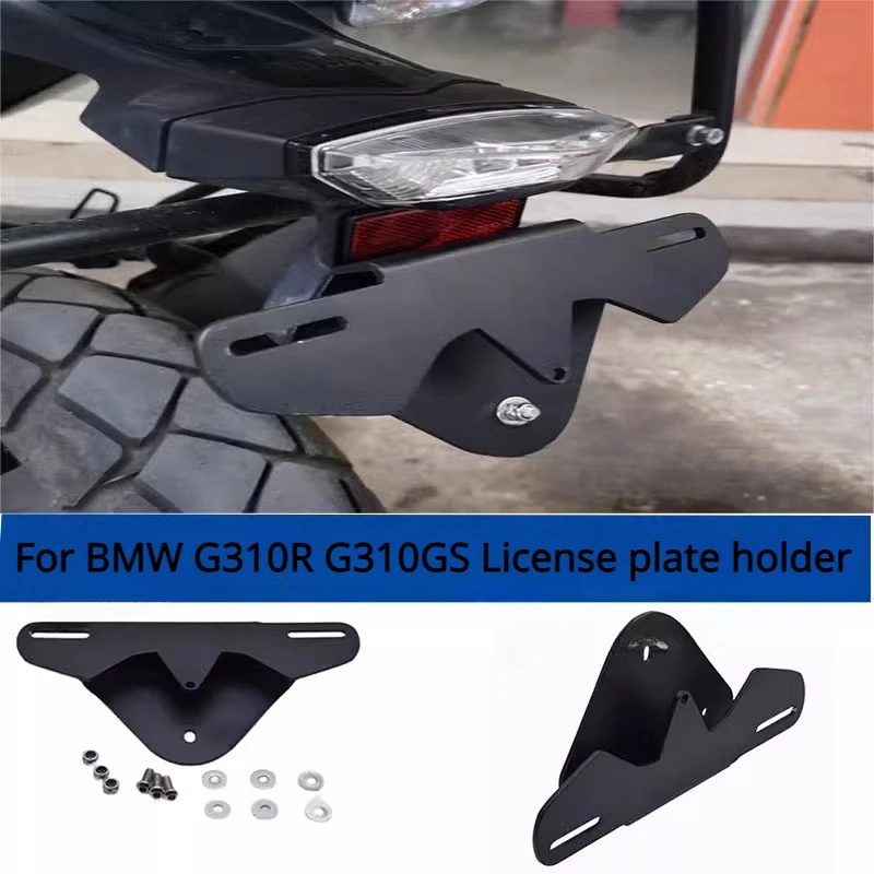 

For BMW G310GS G310R Motorcycle Accessories Modified License Plate Fixing Bracket Rear License Frame Plate License Plate Bracket