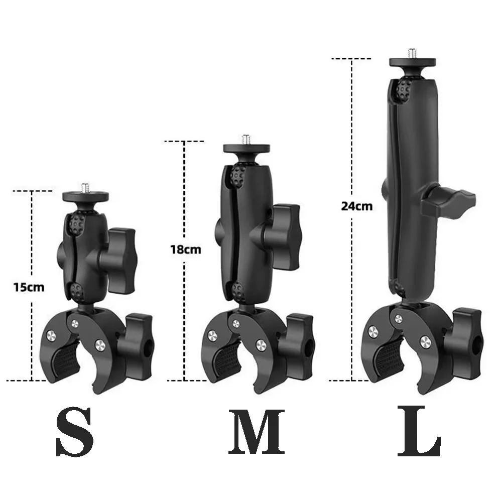 Двойной зажим для камеры, зажим-краб для мотоцикла GoPro, велосипедный зажим на руль, кронштейн для Insta360 One X2 X3, аксессуар для спортивной камеры