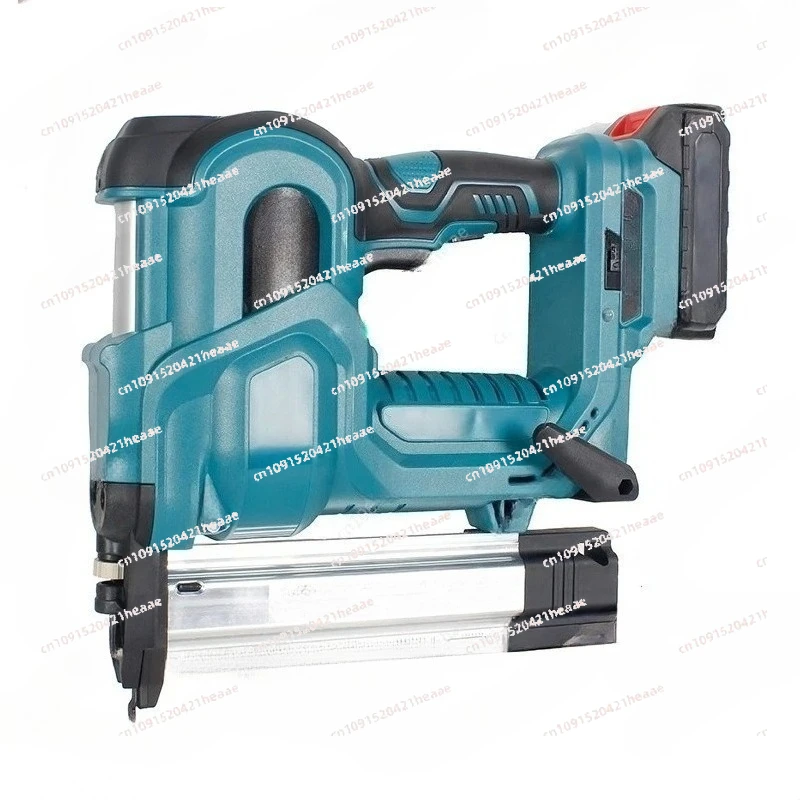 

Suitable for Cordless Electric Nail Gun Straight/N-shape Nails Nailing Machine with 32mm 50mm Nails Rechargeable Nailer