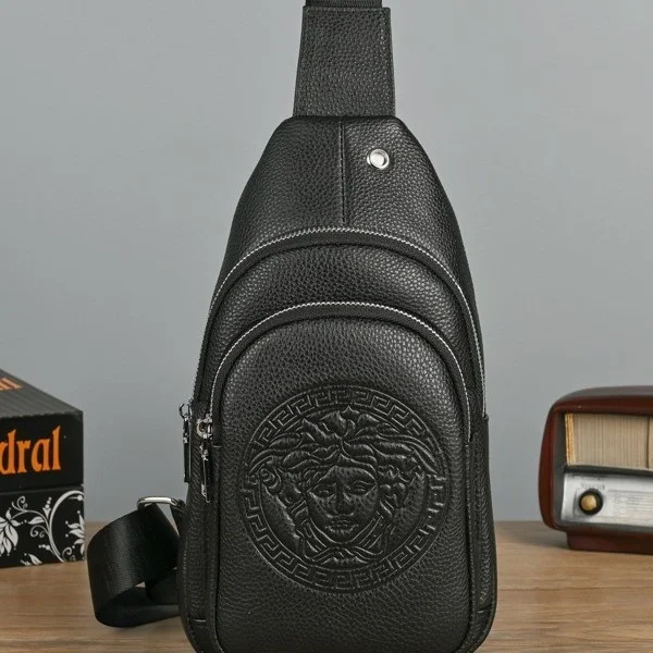 leather-chest-bag-men's-single-shoulder-bag-casual-travel-commuting-bag-fashionable-men's-bag-versatile-leather-bag-for-business