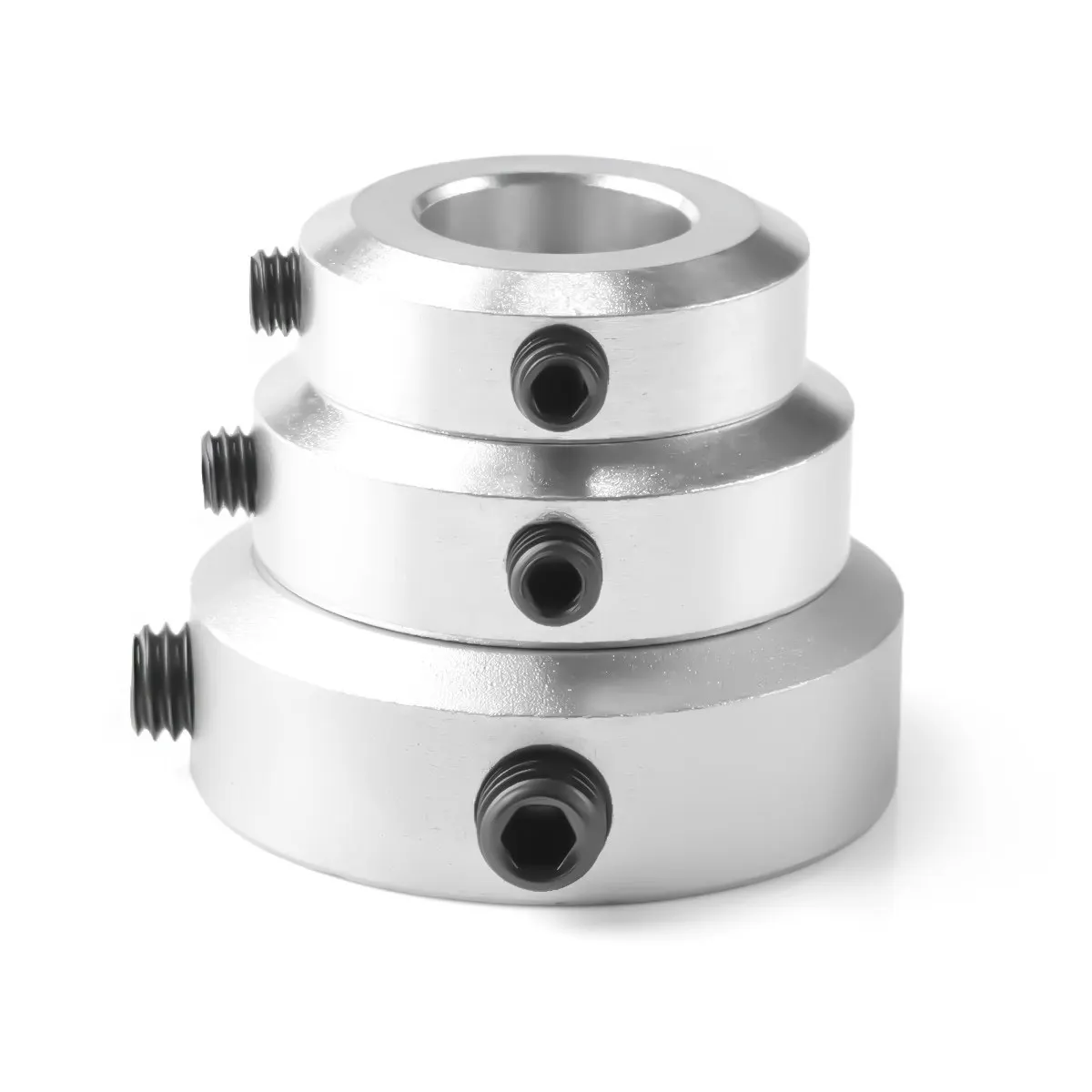 1pcs Retaining Ring Stop Screw Type Retaining Ring Shaft Retainer Locator SCCAW Aluminum Alloy With Screws Limit ring