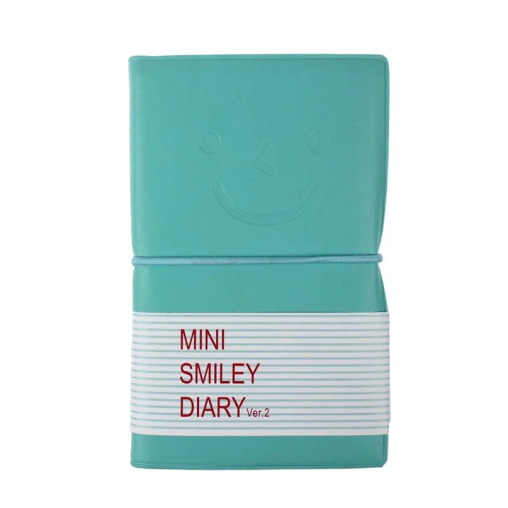 

PU Notebook with Colored Pages Notepad with Colored Paper Medium Size (Light Blue) notebook with colored paper