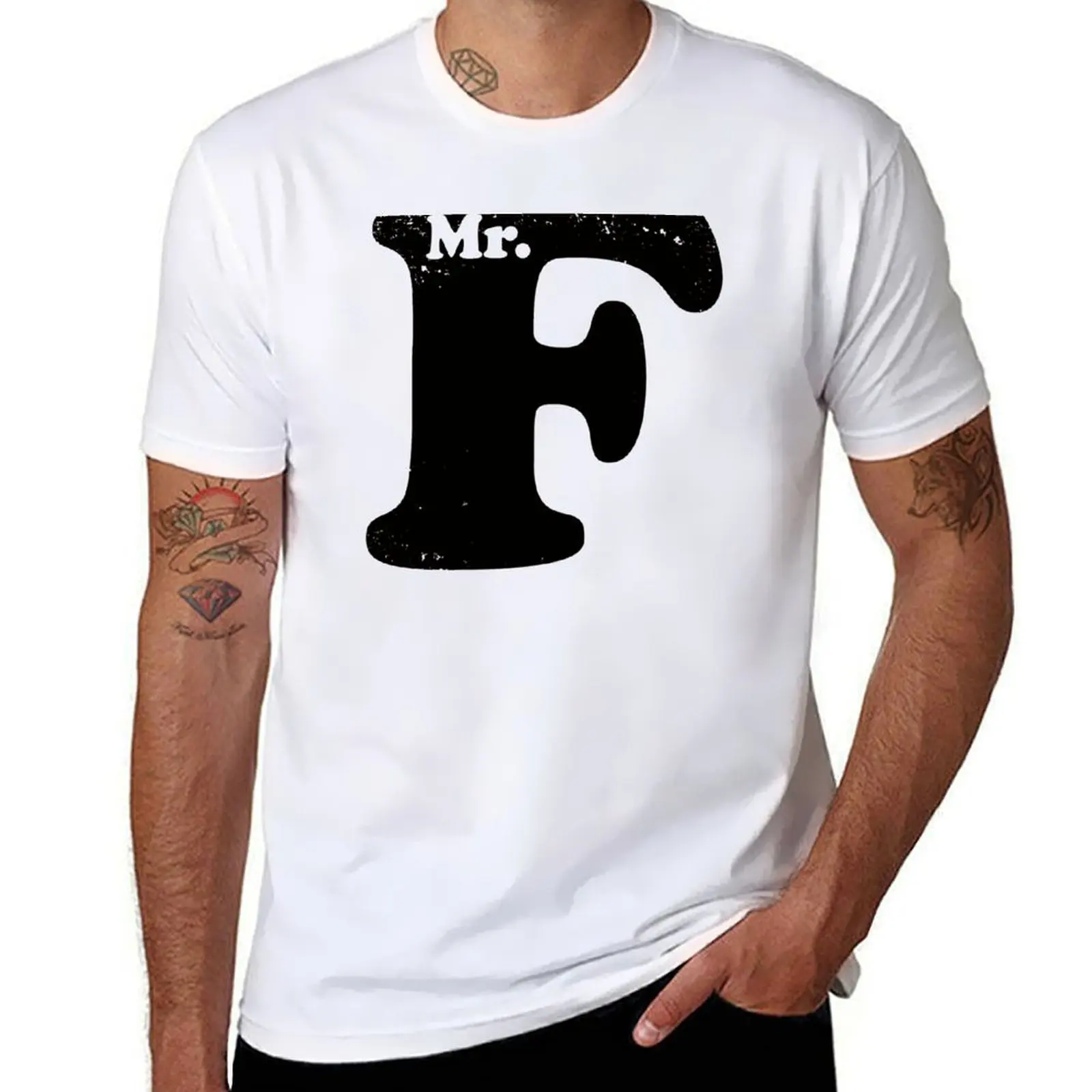 

Mr. F iconic symbol for fans of irony and developmental arrest T-Shirt man t shirt cotton high quality T-Shirt