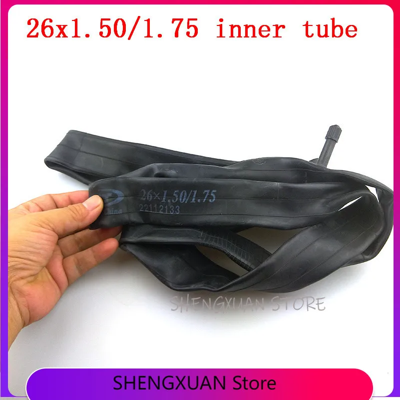 

10 pcs Newest 26 inch Bicycle Mountain Bike Rubber Inner Tube 26 x 1.5/1.75 48mm with Presta Valve Bicycle outer tyre26*1.5/1.75