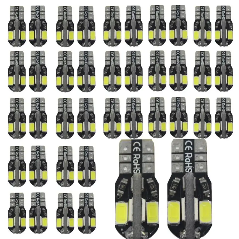 10X LED W5W Canbus T10 Car Interior Light For Land Rover V8 Discovery 4 2 3 X8 Freelander 2 Defender A8 A9 For Land Rover V8 Dis