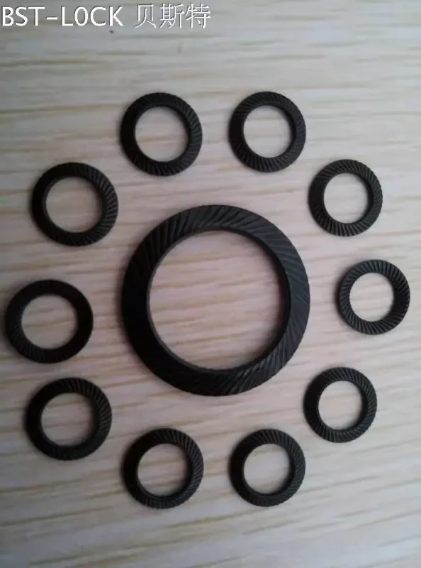 20PCS    DIN9250 double-sided toothed washer/butterfly/anti loosening washer M3/M4/M5/M6/M8/M10/M12/M16