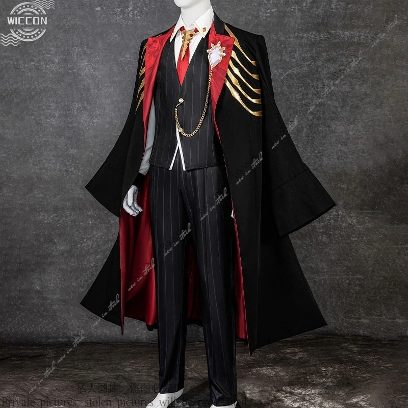 Honkai Star Rail Duke Inferno Ifrit Cosplay Costume Suit Uniform Trench Ever-flame Mansion Halloween Party for Women Men