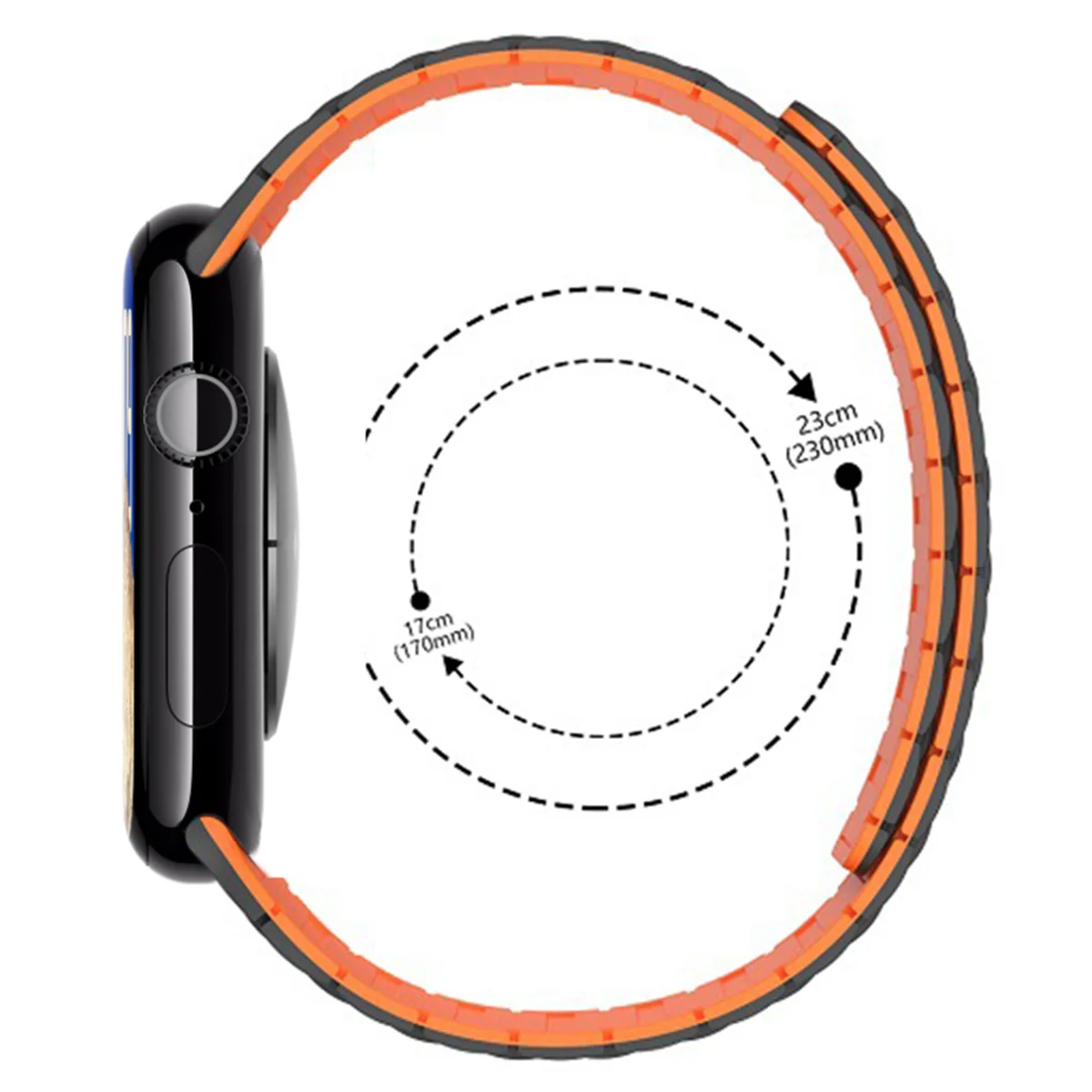 Silikonarmband für Samsung Galaxy Watch 8 40 mm 44 mm Magnetarmband Zubehör Band für Galaxy Watch 8 Classic 46 mm Armband