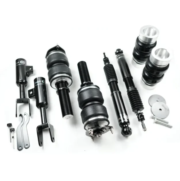 Down Air Management Full Kit B mw 3series E30 Air Suspension Bag Bellow Air Shock Absorber