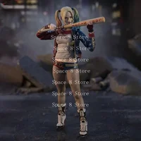 SHF Harley Quinn Action Figure PVC Collection 15cm Suicide Squad Harleen Quinzel Clown's Girl Movable Figurine Model Toys Gifts 5