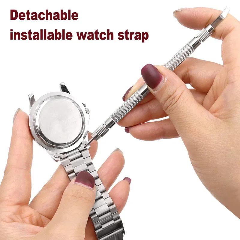 4pin 7 pc Watch tool spring pine needle bar pose filed pin barrette repair watch strap spring set  Watch repair Strap removal