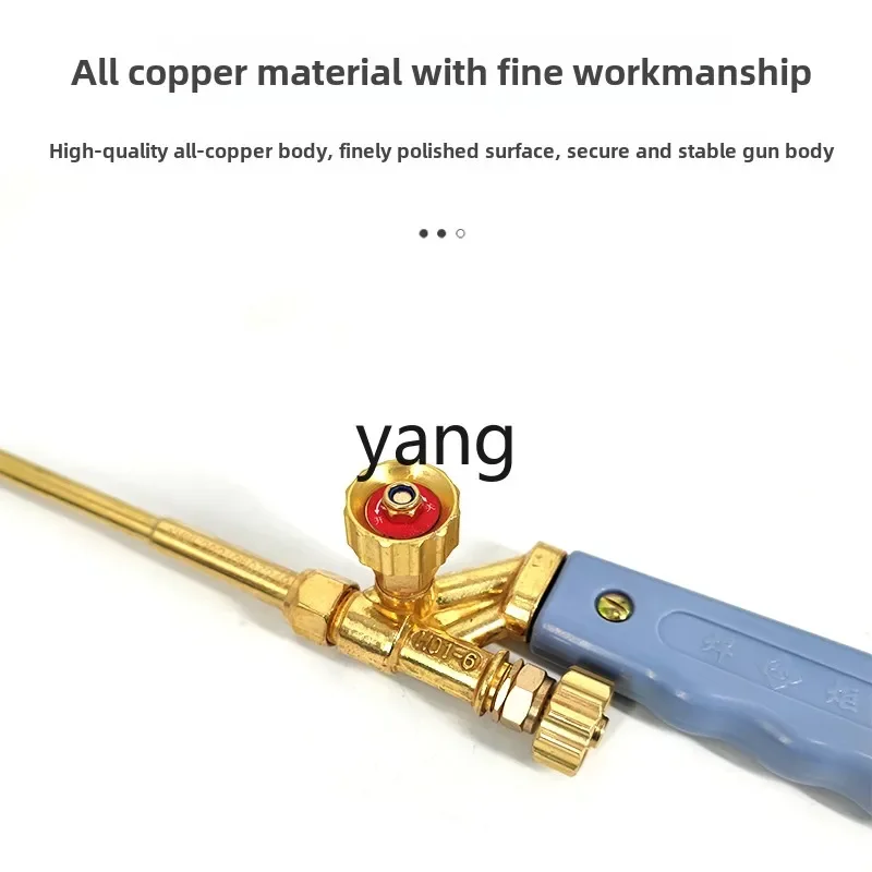 LHH Air Conditioning Copper Pipe Torch Welding Torch All Copper Portable Welding Torch