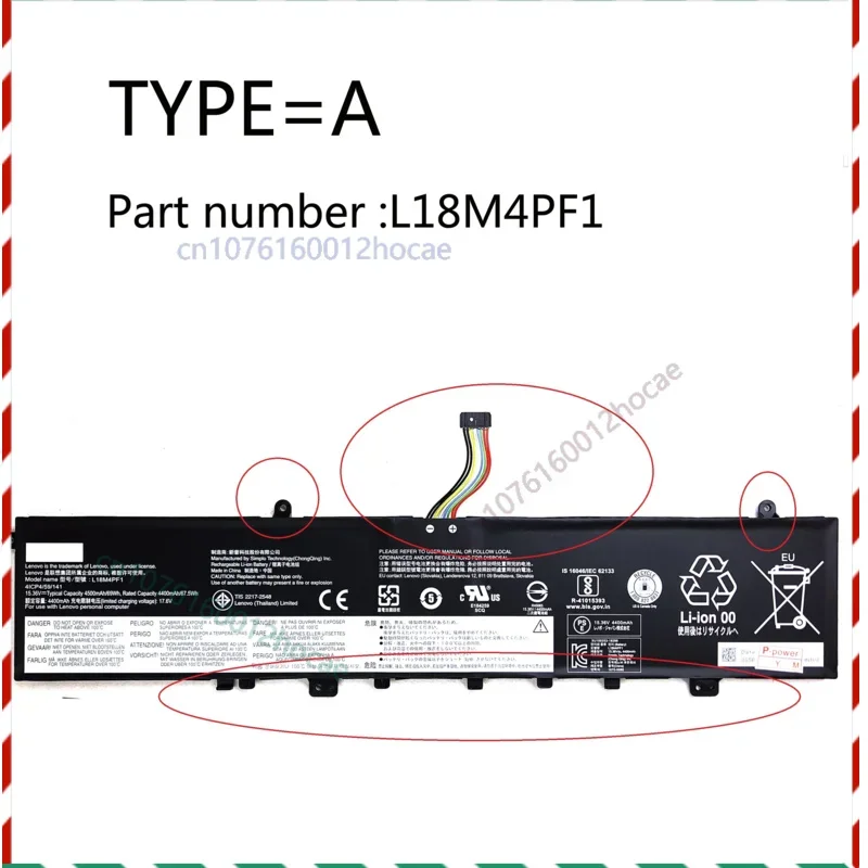 حقيقي الأصلي 69Wh L18M4PF1 L18D4PF1 5B10T83738 5B10U65276 بطارية لليوجا S740-15IRH اليوغا C940-15IRH