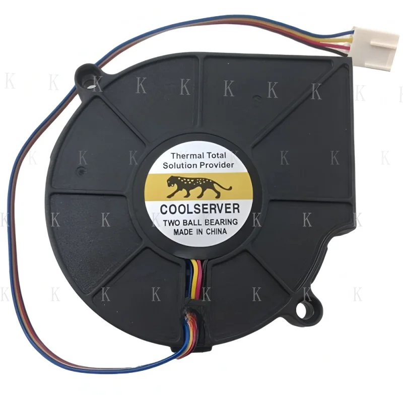 

C ДЛЯ турбины Процессор Бесшумный охлаждающий вентилятор COOLSERVER 7015BVH-M1 7 см 12 В 0,55 А