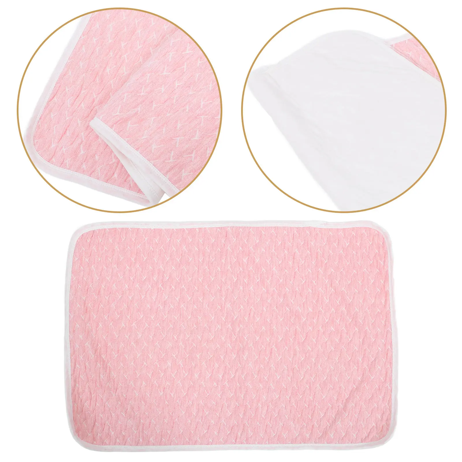 Baby Waterproof Breathable Changing Pad High Quality Cotton Multipurpose Nursing Mat for Home Travel Reusable Diaper Cushion