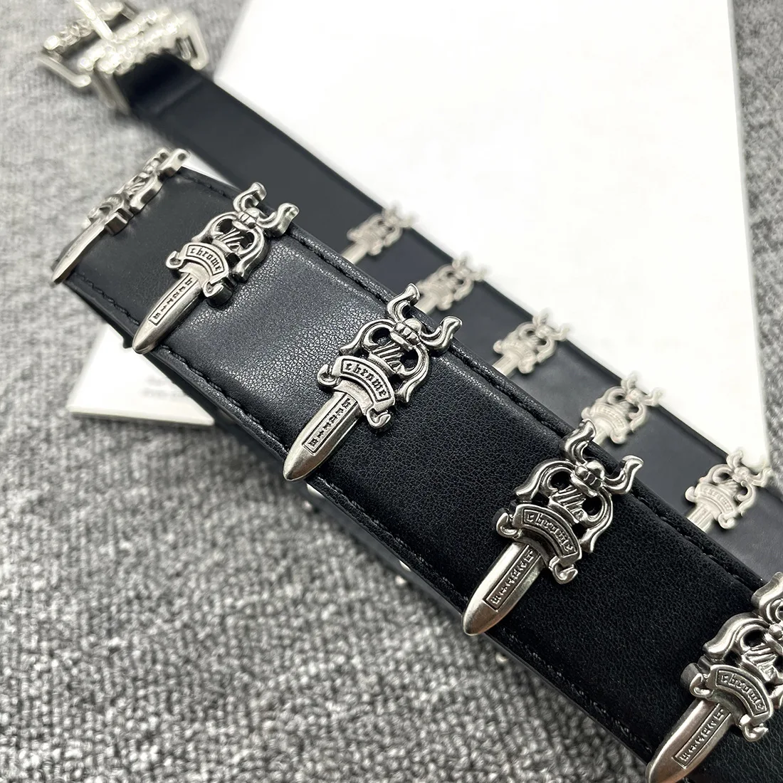 Nieuwe punk metalen gesp riem klassieke stijl retro broekriem trendy casual taille decoratie meisje