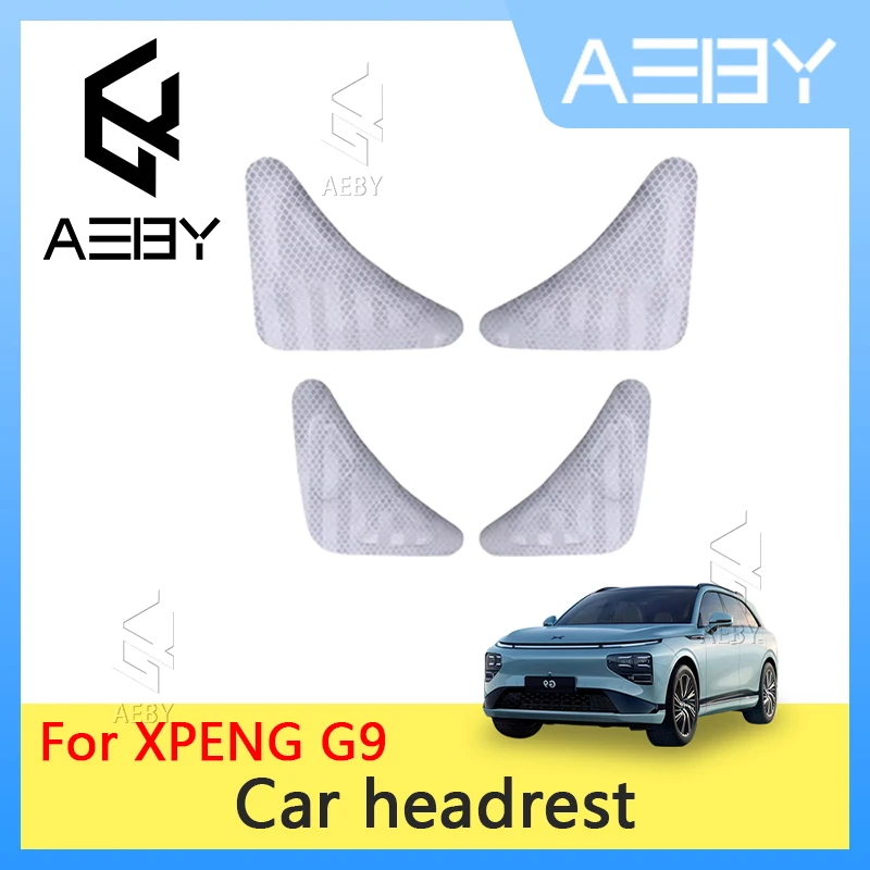 

Светоотражающие предупреждающие наклейки на дверь AEBY для XPENG G9 2024, персонализированные креативные светящиеся украшения с логотипом, внешние аксессуары