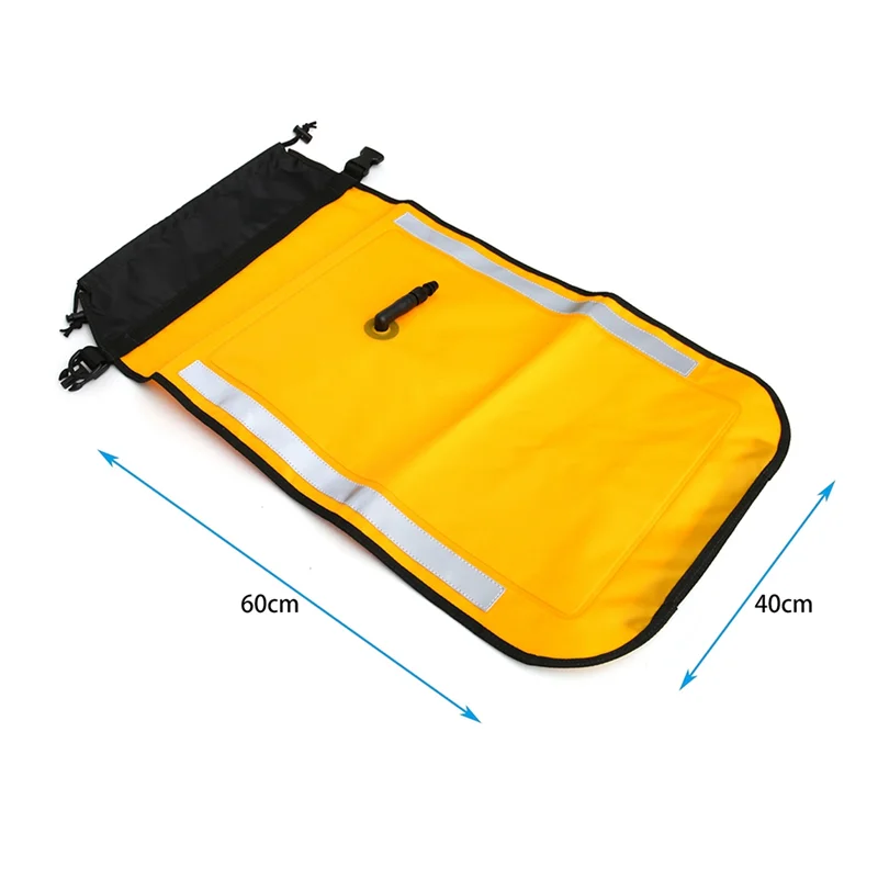 

RTSHE-Kayak Paddle Float Rescue Inflatable Paddle Float Floating Bag For Canoe Kayak Seayak
