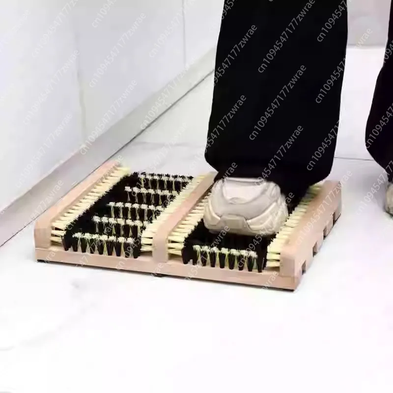 

Sole Cleaner, Home Shoe Cleaning, Foot Brushing, Lazy Person, Semi-automatic Shoe Washing, Solid Wood