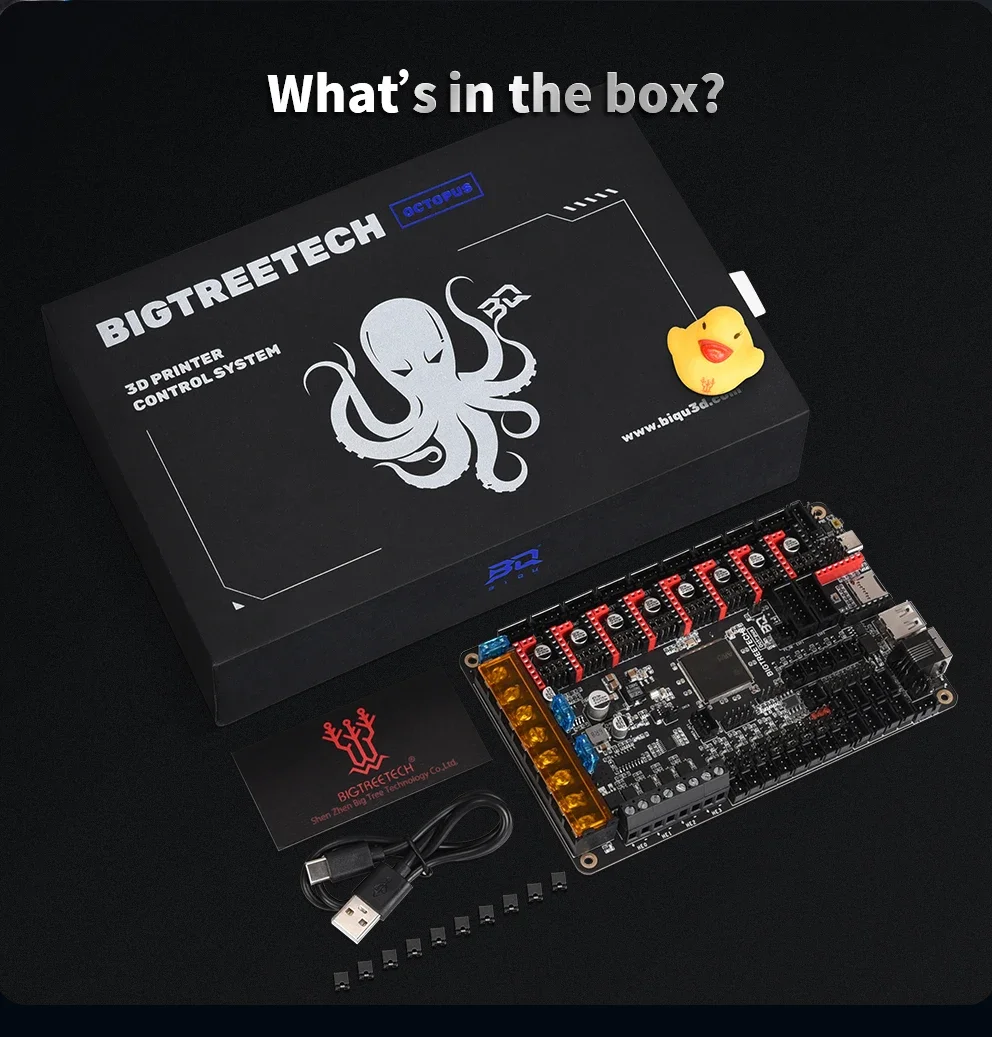 BIGTREETECH BTT Octopus V1.1 32 Bit Motherboard TMC2209 TMC2208 VS Spider V1.0 SKR V1.4 Turbo For Voron V2.4 Ender 3 V2