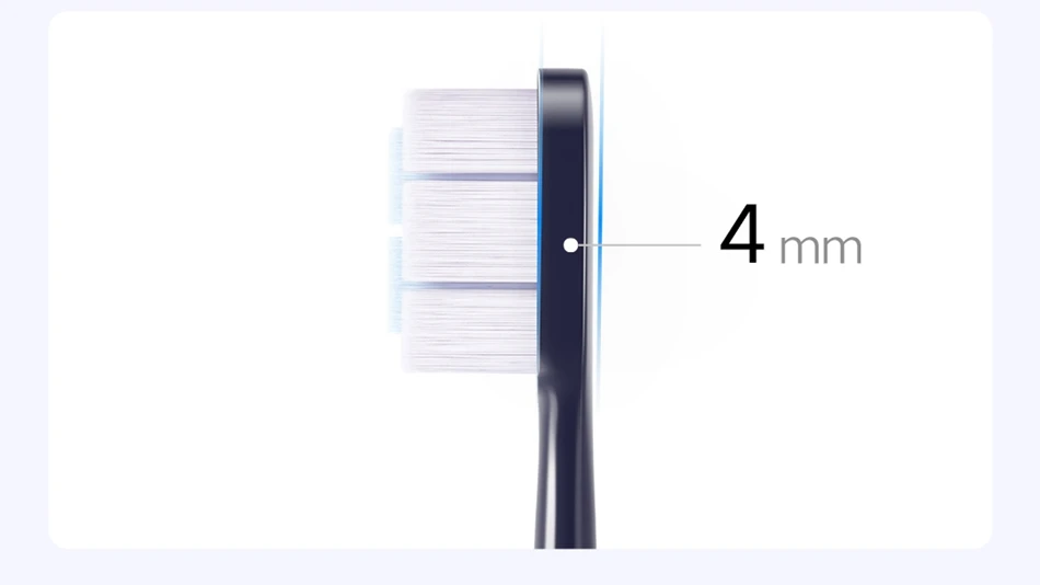Mijia T700 Sonic Electric Toothbrush LED Display IPX7 Full Machine Waterproof Super Dense Soft Bristle Inductive Charging