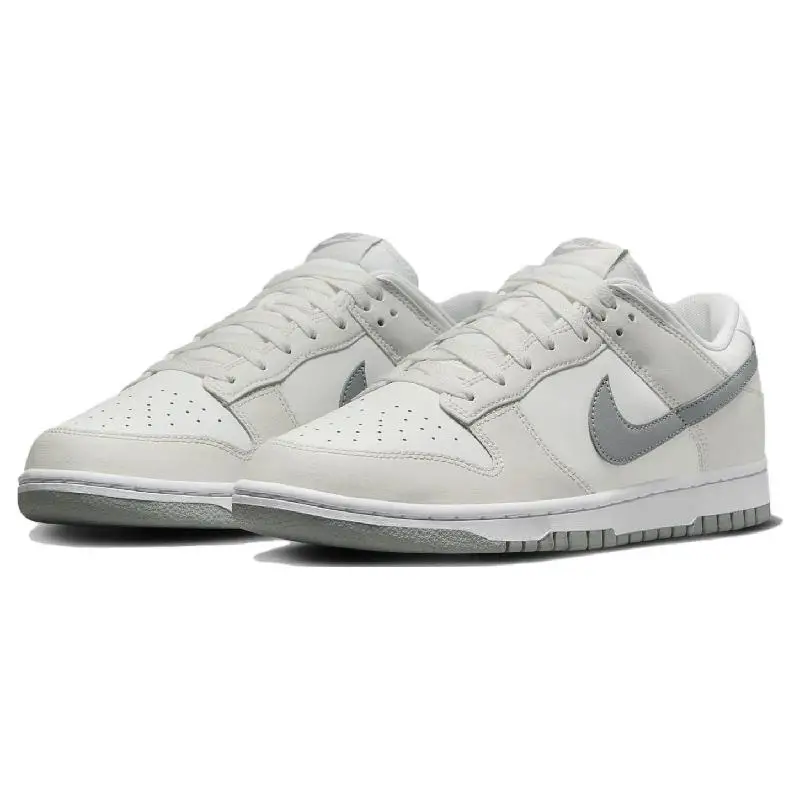 Nike Nike Dunk Low Retro Summit Branco Luz Fumaça Cinza Tênis DV0831-106