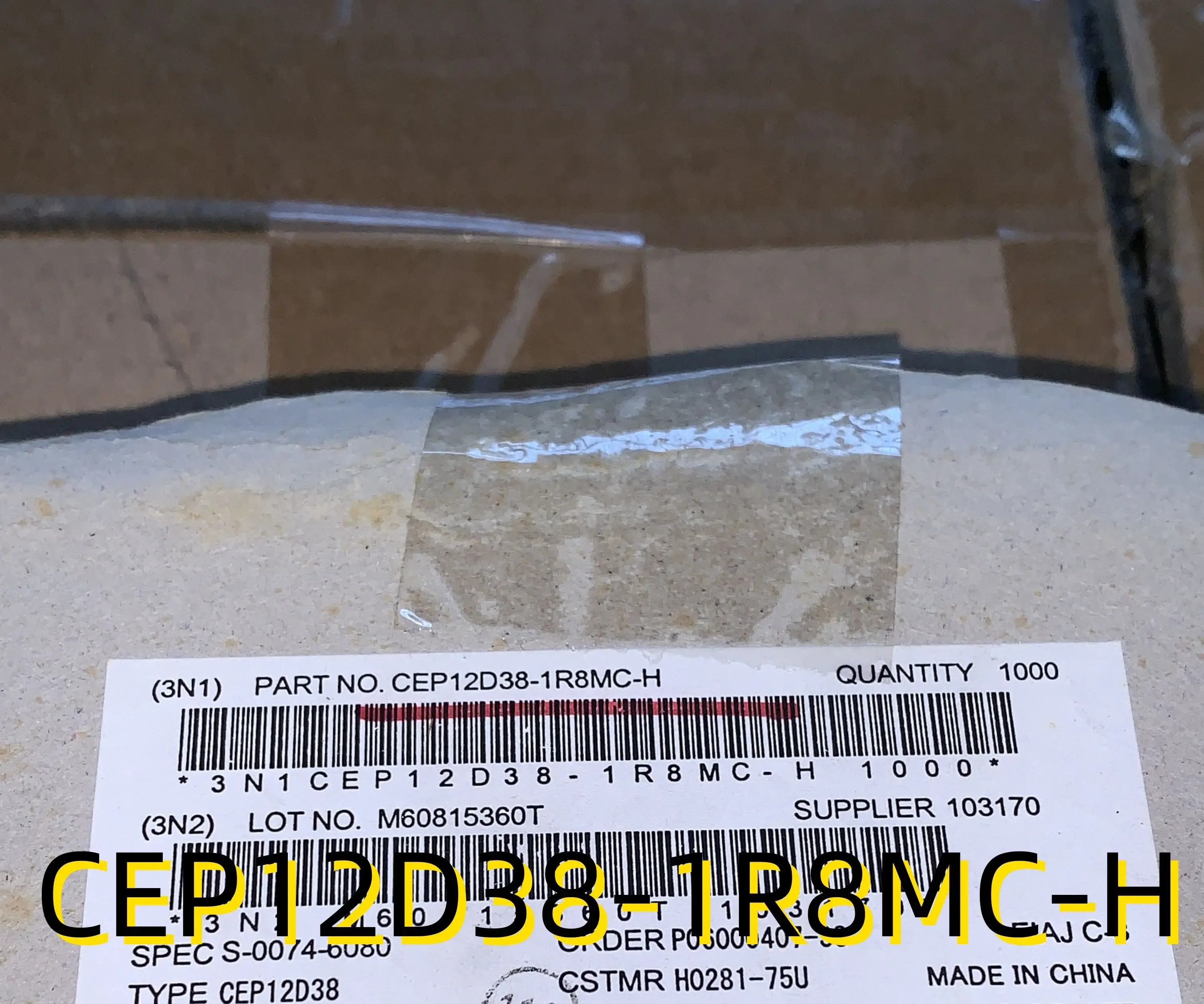 

Совершенно новый оригинальный CEP12D38-1R8MC-H