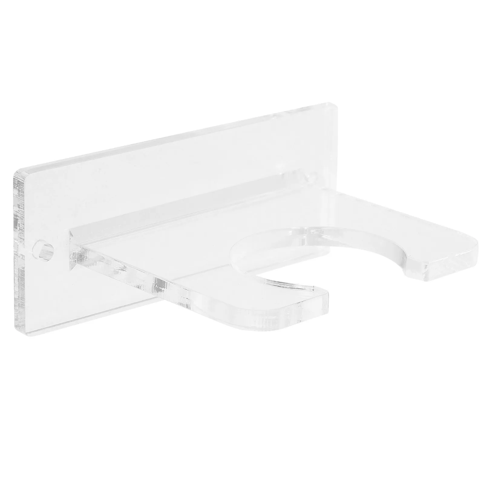 Acrylic Bat Display Stand Wall Softball Bracket Vertical Baseball Bat Rack Strong Transparent Storage Solution for Home Garage
