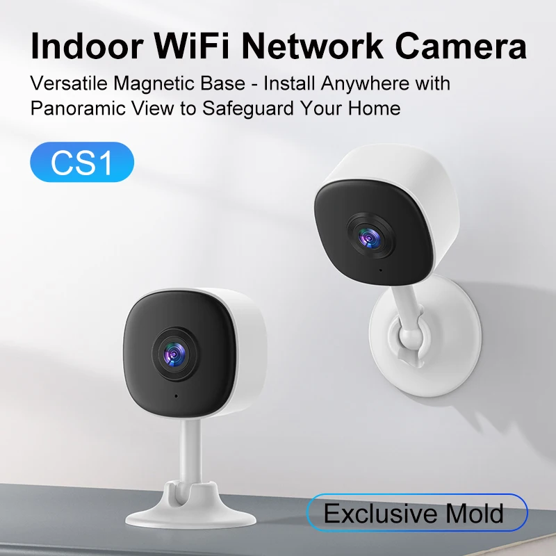 3MP WiFi Baby & Pet Camera, Home Security IP Cam with Two-Way Audio & Night Vision