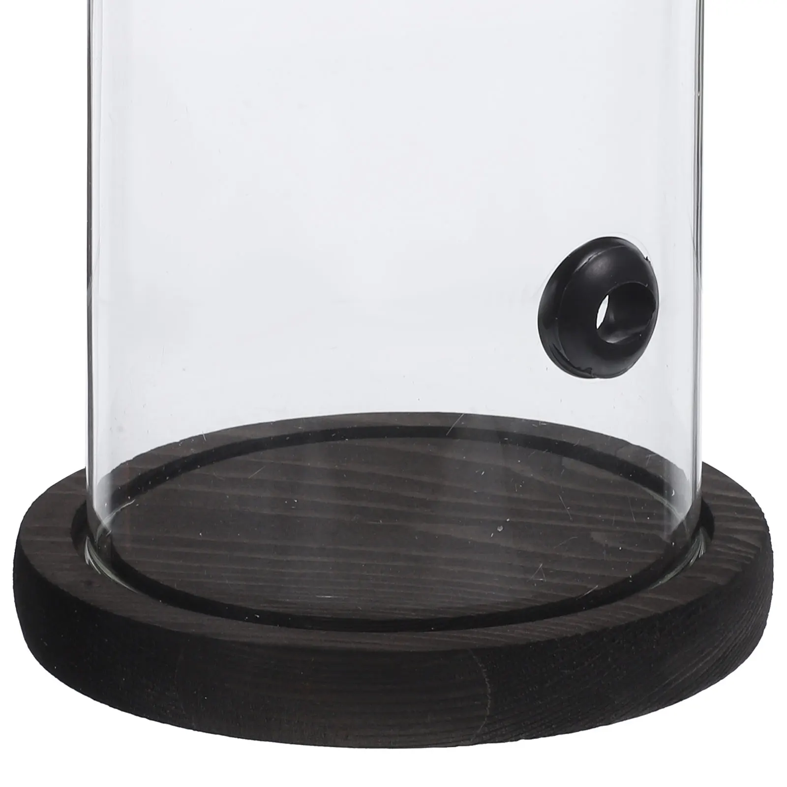 

Glass Smoke Infuser Food Cover Set Transparent Dessert Lid Smoking Hood Heat Resistant Kitchen Storage Western Cuisine