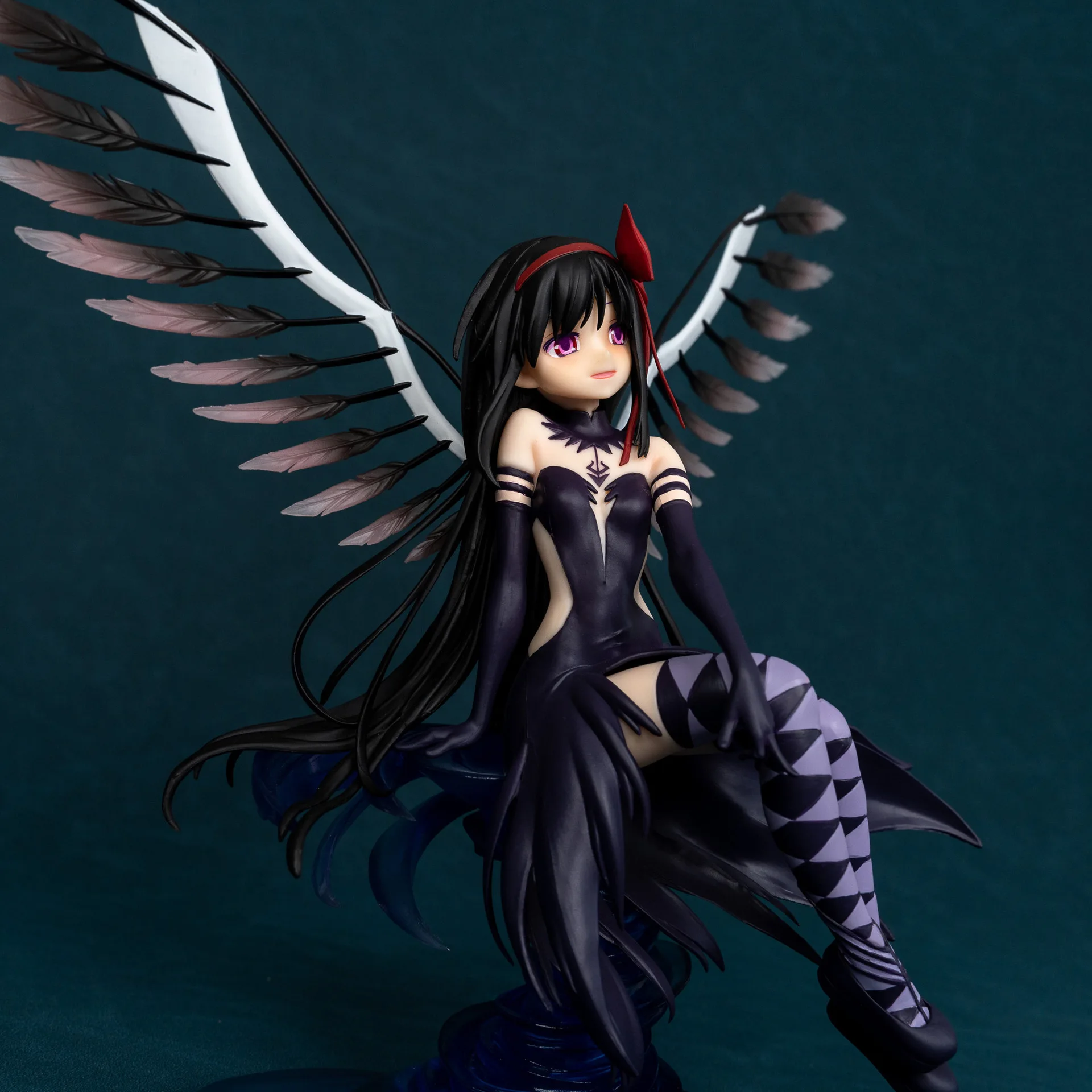 NOWA FIGURKA PUELLA MAGI MADOKA MAGICA Akemi Homura 1/7 Anime Dziewczyna PVC Figurka Akcji Zabawka GK Statua Kolekcja Model Lalka Prezent