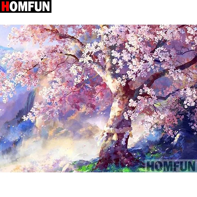 HOMFUN Diamond Embroidery DIY Diamond Painting Cross Stitch Kit 