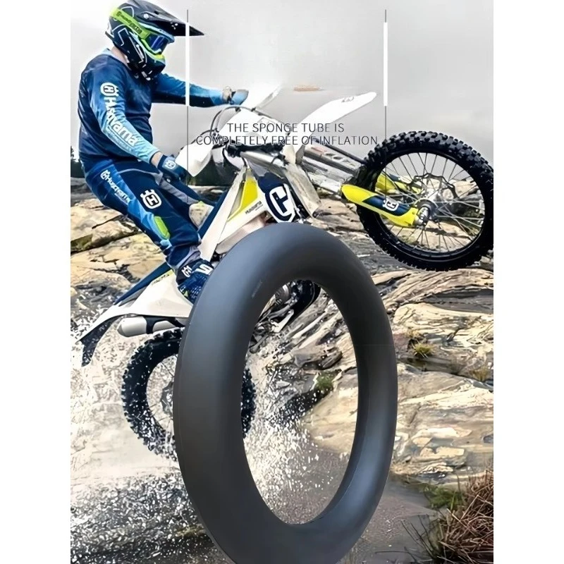 Odorless High-Density Elastic Sponge Mousse Tube Motorcycle Off-Road Tire Casing in Sizes 120/90-18 140/80-18 90/100-21