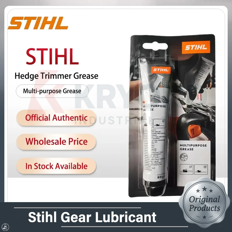 Original Stihl Gear Lubricant 80g Hedge Trimmer Head Grease for Stihl Garden Tools Gear Transmission Mechanical Protection
