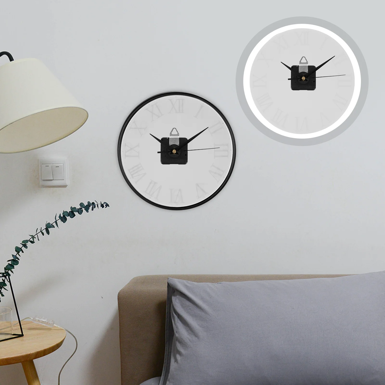 

Набор часов «сделай сам», римские цифры, силиконовая форма, механизм часов, литье из смолы, домашний декор, офисные настенные часы для детской комнаты