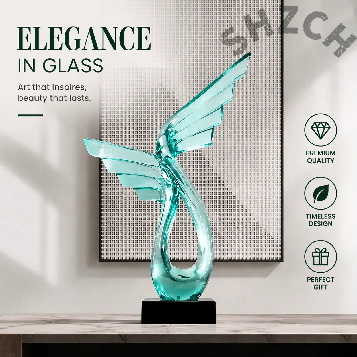 Resin Abstract Sculpture,Nordic Room Decor,Luxury Statue Ornaments,Home Office Hotel Crafts Desktop Decoration,Creative Gifts