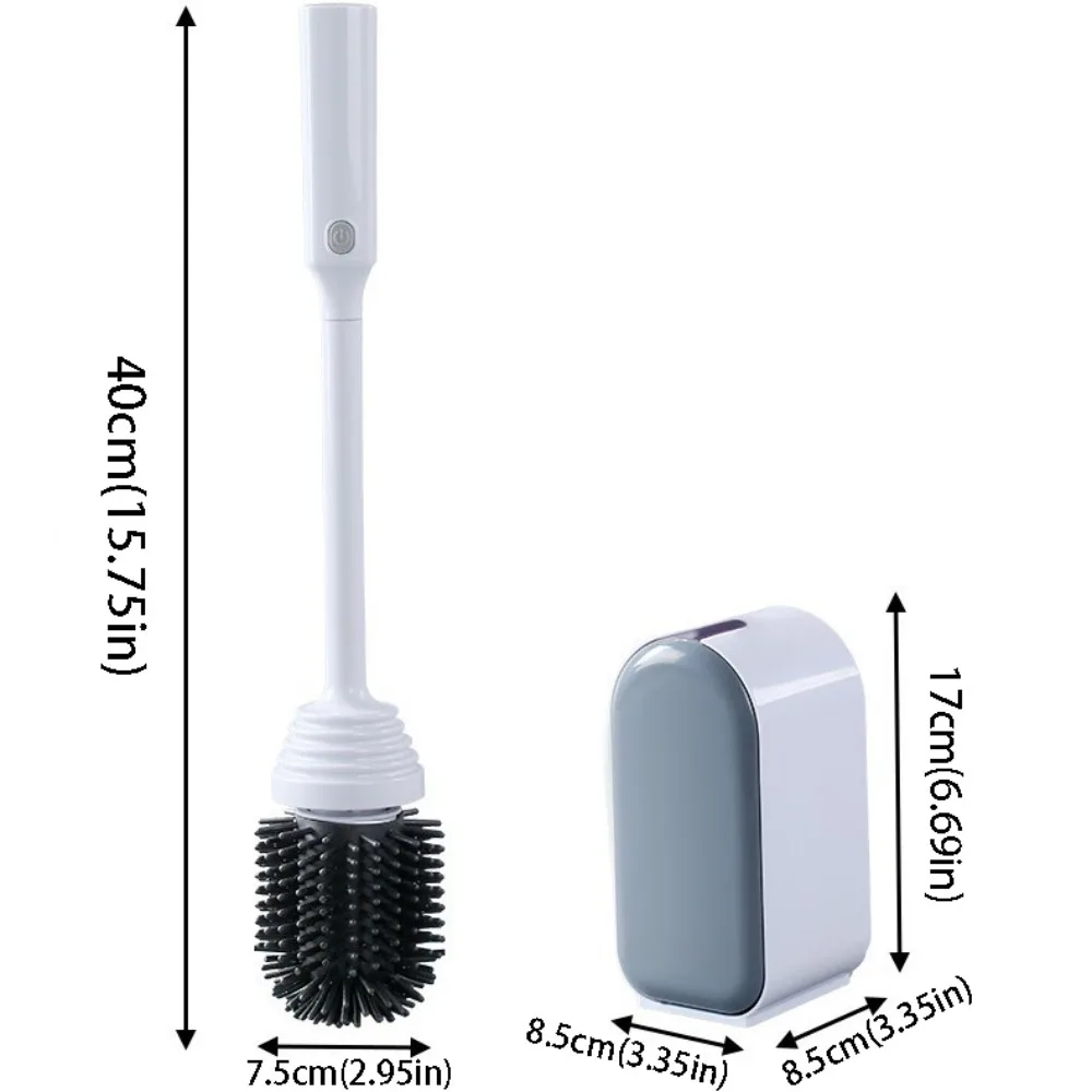 

Electric Electric Toilet Brush Smart Intelligent Smart Toilet Brush With Storage Base No Dead Angle No Blind Spots Brush