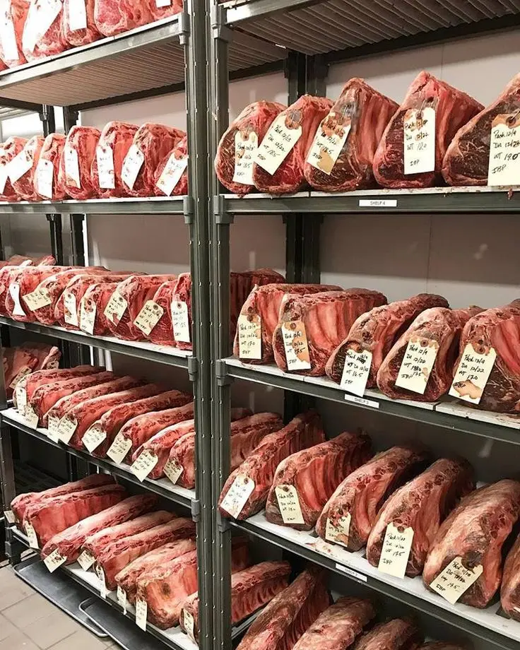 Jingu Customizable  Commercial Cold Cabinet for Storage Display for Fresh Beef Mutton Refrigeration Equipment