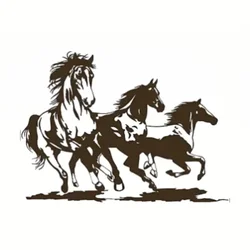 Funny Western Horse Car Sticker For Equestrian Performance: Sunscreen And Waterproof For Cars And Computers