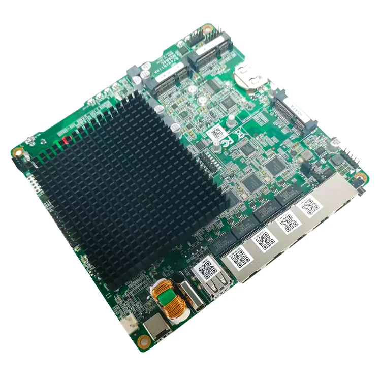 BL-NOAH4C Hot Sale in Stock Pfsense Firewall Router Motherboard 4 Lan Embedded X86 Mainboard Mini-ITX Motherboard with TPM 2.0