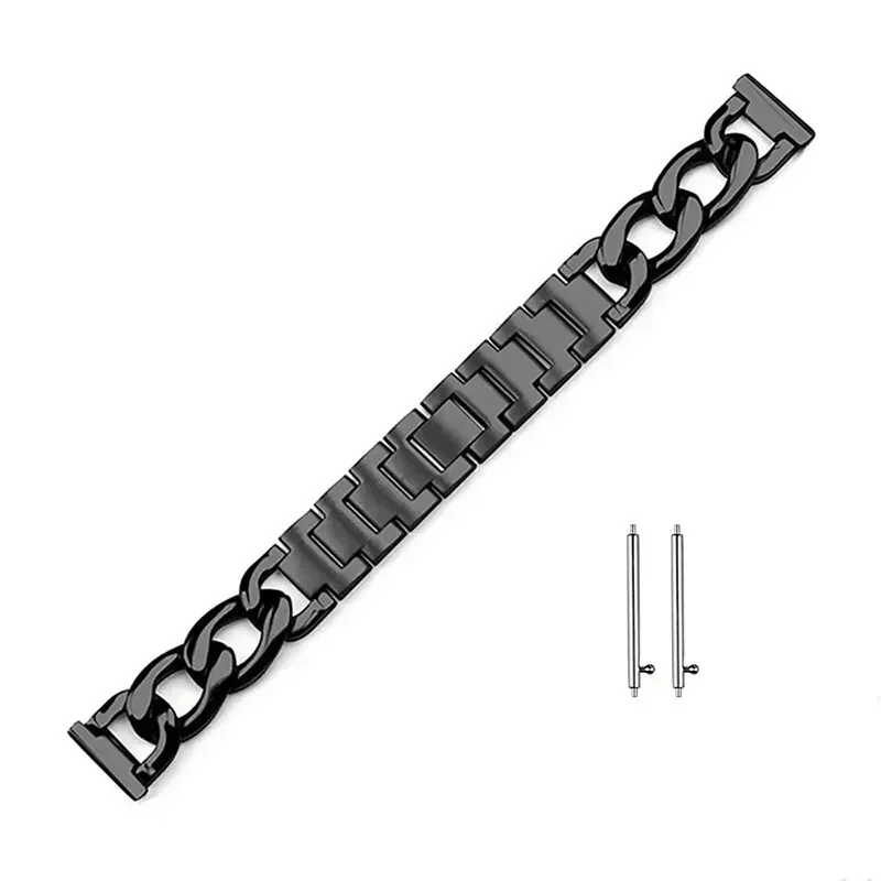 20 mm 22 mm Metallkettenarmband für Samsung Galaxy Watch 7 6 5 4 3 40 44 mm Classic 42/46 mm 43/47 mm für Huawei GT3 GT4 Amazfit GTS – Detail 6