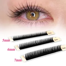 Abonnie Lower Lashes False Eyelash Extensions Supplies Lower Individual Eyelashes Makeup Silk Bottom Lash Lashes