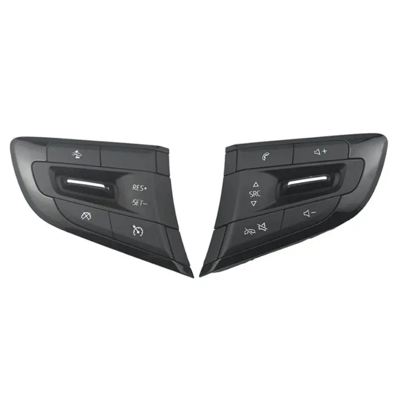 Cruise Switch Steering Wheel Control 1 Pair For TRAX Tracker 2019-2023 Multif Multifunctional Volume Phone Button Car-