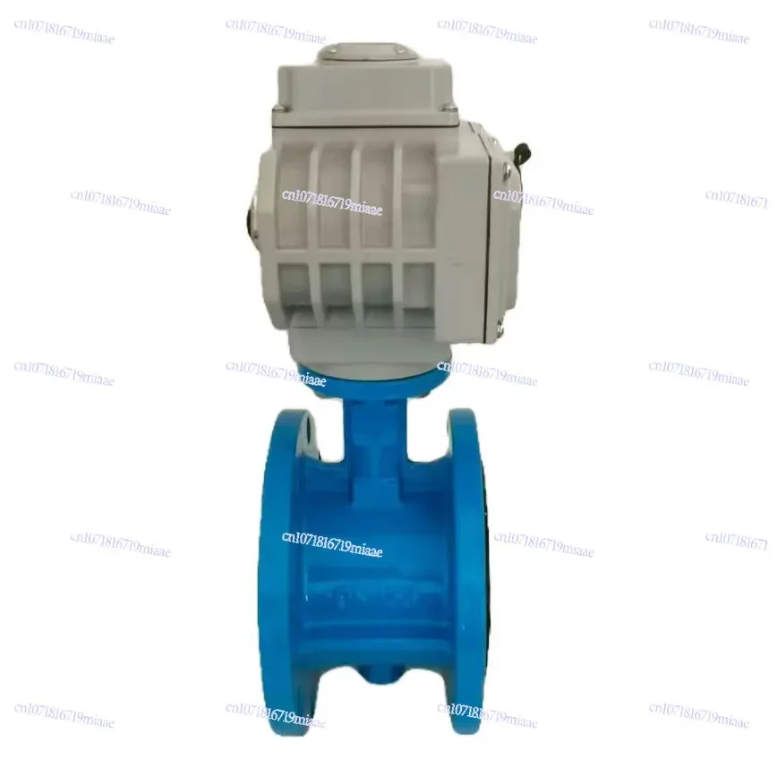 304Plate Electric Flange Butterfly Valve Stainless Steel/cast Iron Multi/cast Steel Optional Corrosion Resistant Clamp Butterfly