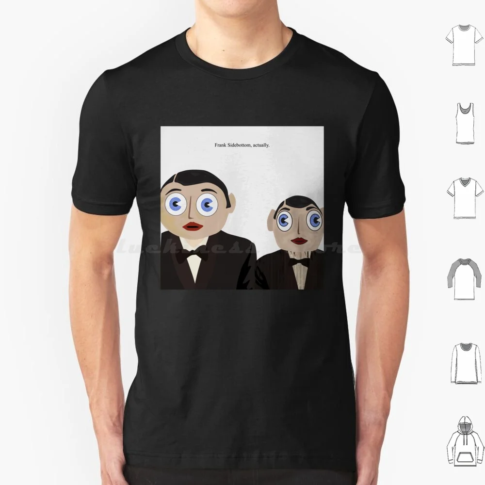 Homens e mulheres Frank Sidebottom camiseta de algodão, estampa DIY, Pet Shop, Boys Music, 80S Pop, Eighties Shop, Synthpop Pet