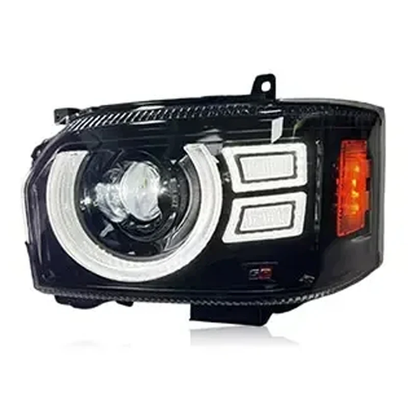 Car Led Headlights For Toyota HIACE 2005-2018 Defender style full LED Headlamp Assembly Upgrade Projector Lens Accessories Kit